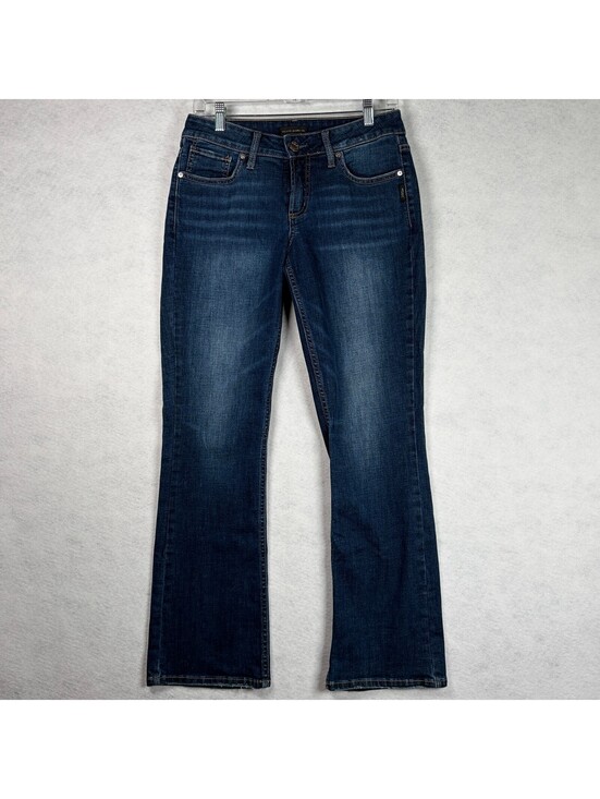Denim - Silver Jeans Co. Suki Slim Boot Dark Blue Denim Jeans W29 L31